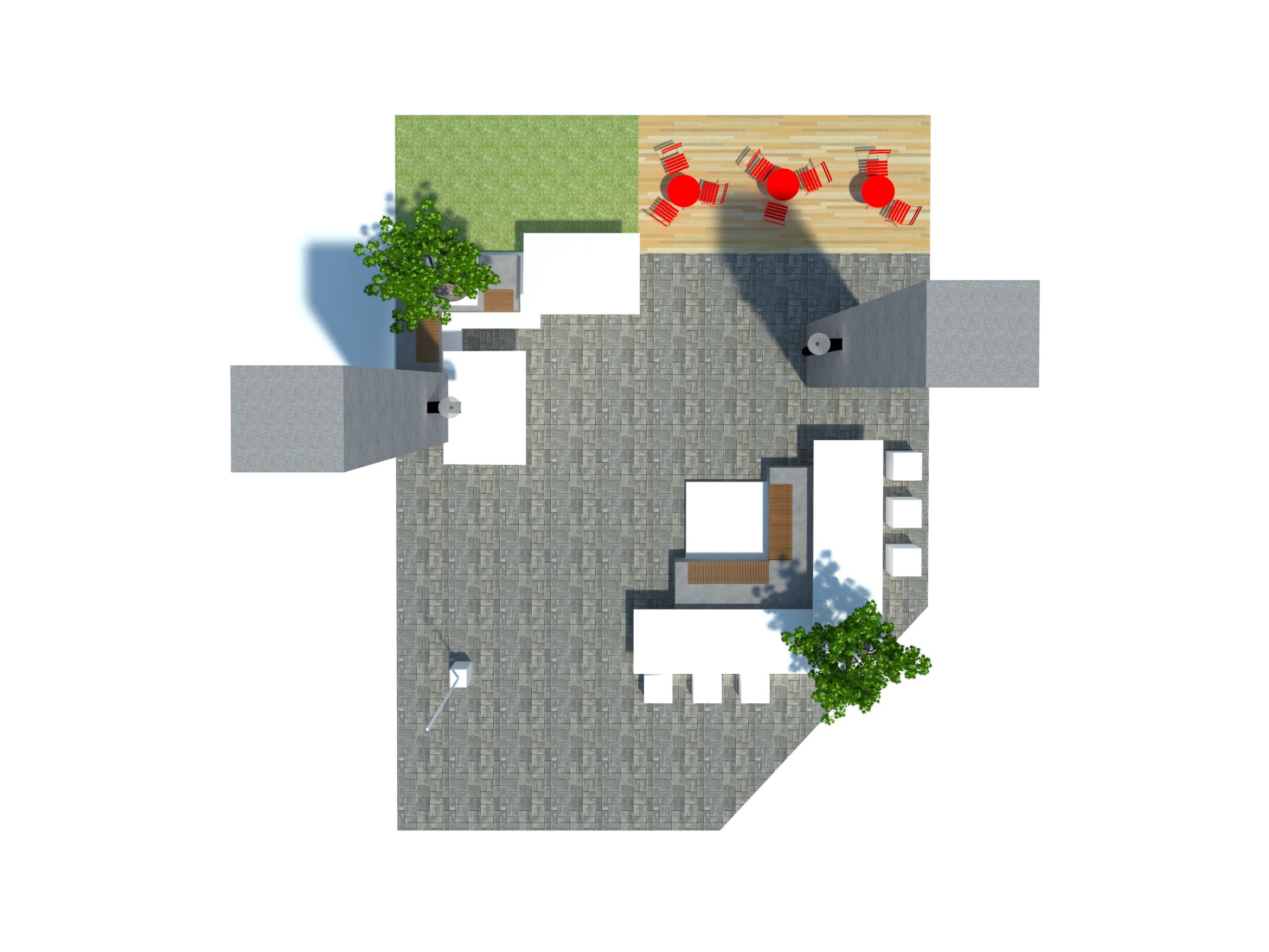 Top View of Layout